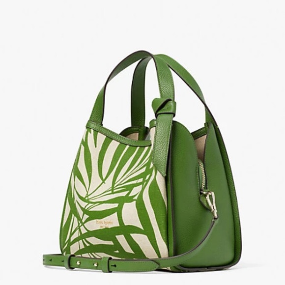 Knott Palm Canvas Medium Crossbody Tote BRAND NEW - Picture 2 of 3